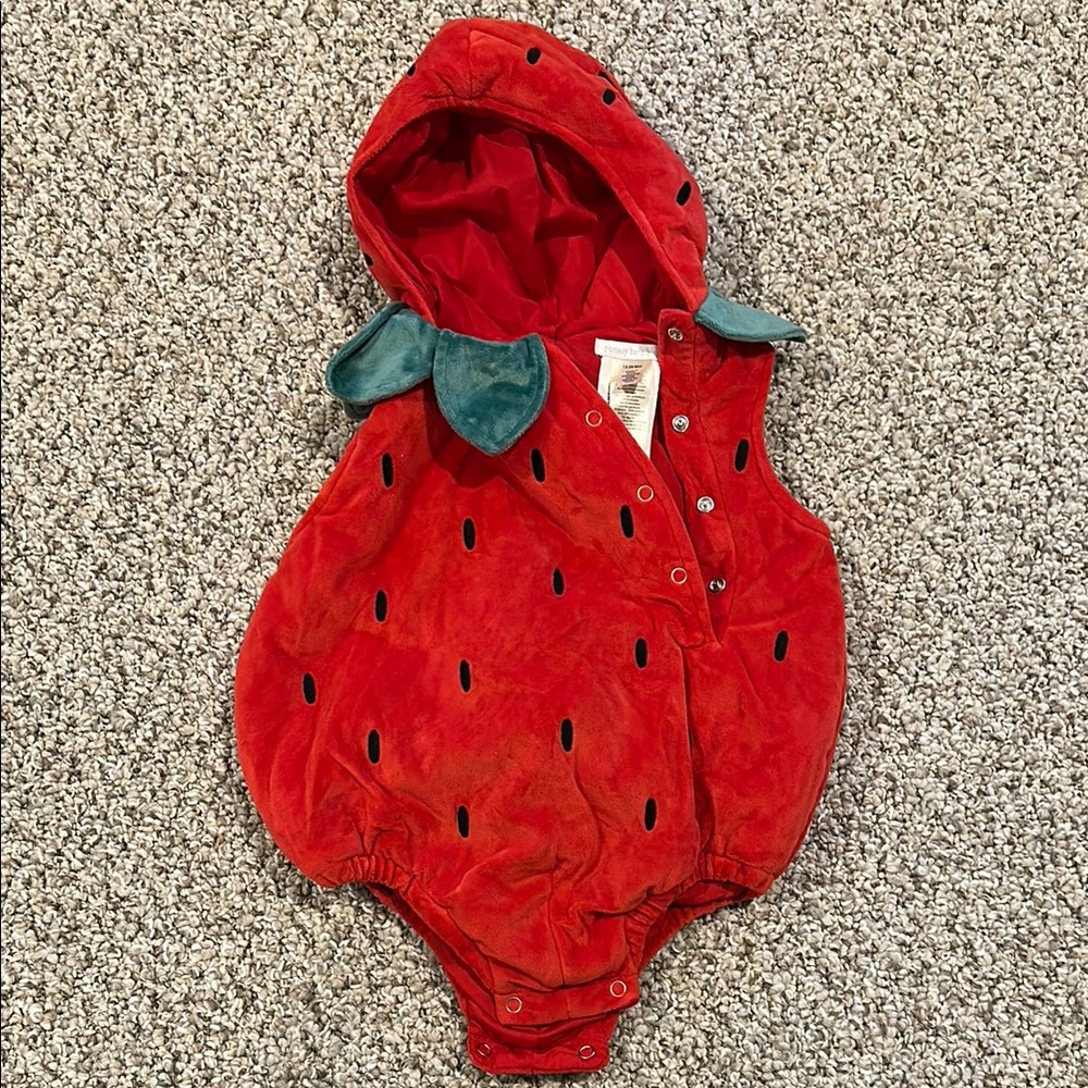 Pottery Barn Kids Strawberry Baby Halloween Costume